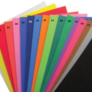 Moosgummi 2MM A4 VSE BARVE - KOS