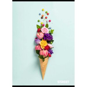 Zvezek A4 TRDE PLATNICE MALI KARO STREET YOUNG Zvezek A4 TRDE PLATNICE MALI KARO STREET YOUNG