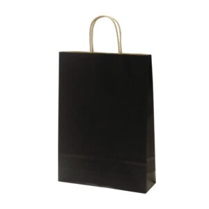 Vrečka DARILNA 26*35*8CM EKO ČRNA - slika 2