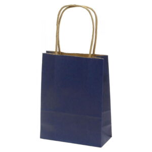 Vrečka DARILNA 12*15,5*5,4CM EKO MODRA