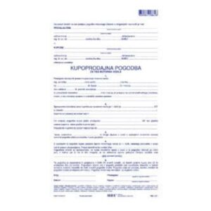 Obrazec 4,11 KUP. POGODBA ZA VOZILA