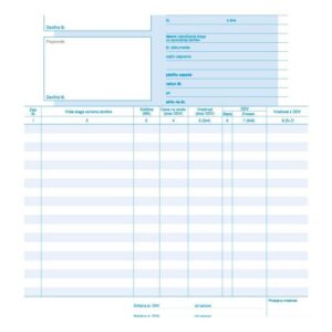 Obrazec 5,31 RAČUN A4 KOPIRNI