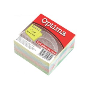 Kocka SAMOLEPILNA 75*75MM 400/1 OPTIMA PASTEL