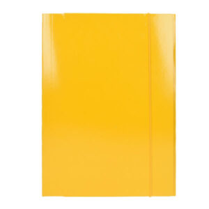 Mapa A4 S KLAPO + ELASTIKA RUMENA, OPTIMA, 600G