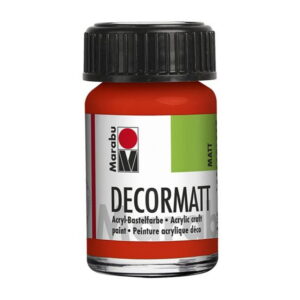 Barva DECORMATT 15ML 030 SVETLO CINOBER