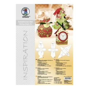 Šablona ZA IZDELAVO ŠKATLIC BOŽIČ, 3/1