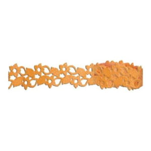 Bordura SAMOLEP. IZ PAP.ČIPKA 12-17MM*200CM ORANŽA
