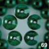 Perle LESENE 06MM 69 TEMNO ZELENE (125)