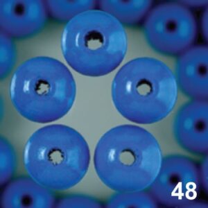 Perle LESENE 10MM 48 SREDNJE MODRE (60)