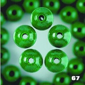 Perle LESENE 06MM 67 ZELENE (125)