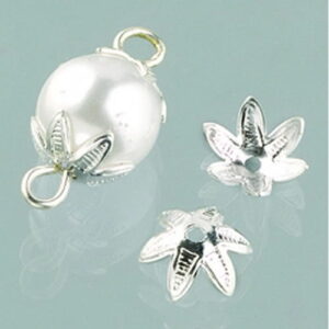 Kapica ZA PERLE 10MM SREBRNA - KOS