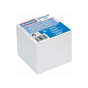 Kocka LISTIČI 83X83X75 BELI