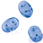 Perle Superduo, prosojne, 4*2mm, 10g