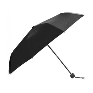 Dežnik ZLOŽLJIV XENO ČRN 97 CM GUMIRAN ROČAJ