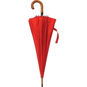 Dežnik ASTAR RDEČ 118CM LESEN ROČAJ