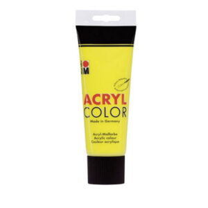 Barva AKRILNA MARABU 225ML 019 RUMENA