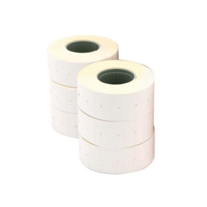 Etiketa ZA DVORED. NUM. 16*24MM BELA