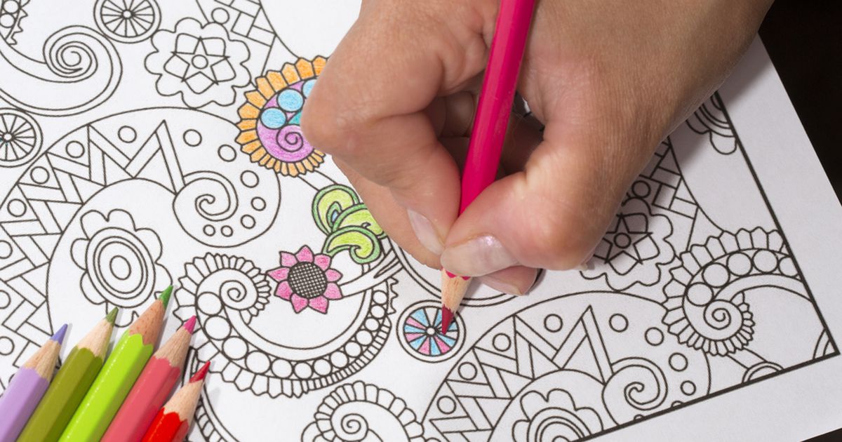 Terapija za premagovanje stresa = barvanje