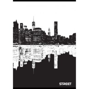 Zvezek A4 ČRTE BLACK&WHITE 80G/54L Zvezek A4 ČRTE BLACK&WHITE 80G/54L