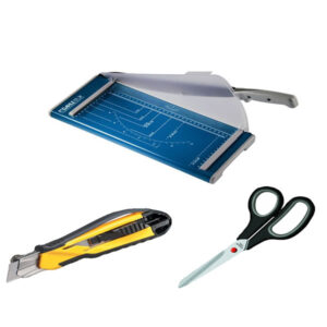 Rezalniki, škarje, noži