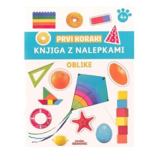 Knjiga Z NALEPKAMI PRVI KORAKI /OBLIKE