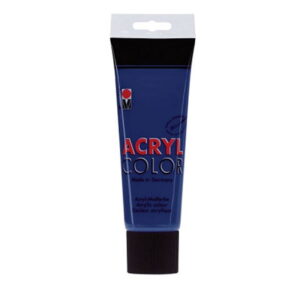 Barva AKRILNA MARABU 225ML 053 TEMNO MODRA