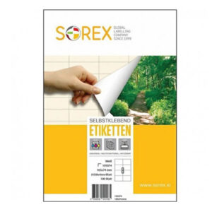 Etiketa A4 105*074MM SOREX - KOS