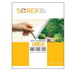 Etiketa A4 035,6*016,9MM SOREX - KOS