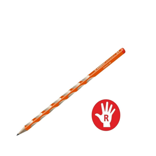Svinčnik GRAFITNI  STABILO EASYGRAPH S ORANŽEN