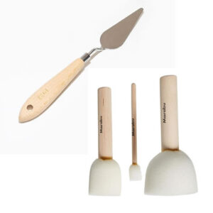 Lopatice in pripomočki za nanos