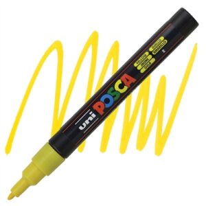 Marker POSCA UNI PC-3M RUMENA 0,9-1,3mm