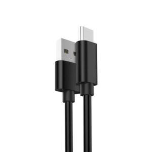 Kabel USB 2.0 A V USB-C, 1M, ČRN, EWENT