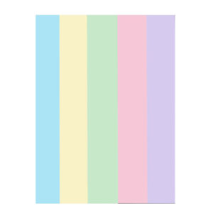 Papir FOTOKOPIRNI A4 MIX PASTEL 100L