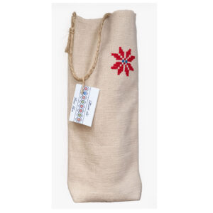 Vrečka DARILNA PLATNO LAN VINO