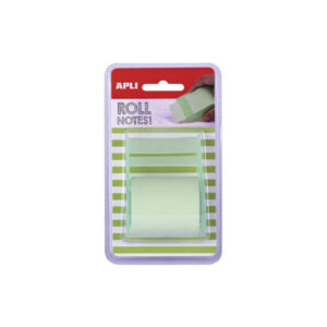 Lističi SAMOLEPILNI V ROLI 50MM*6M ZELENI