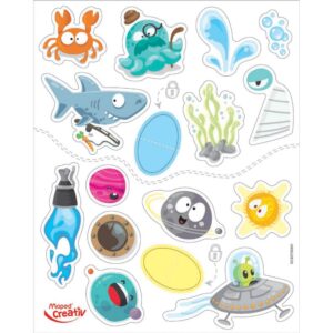 Set KREATIVNI MAPED PRSTNE BARVE