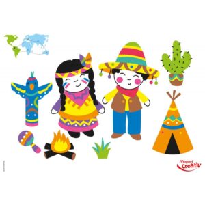 Set KREATIVNI MAPED MASKA