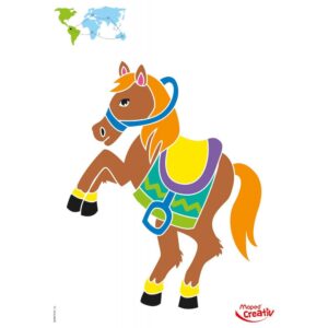 Set KREATIVNI MAPED MASKA