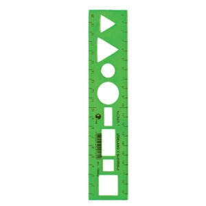Ravnilo NOMA 5 - 30CM FLEX ZELENA