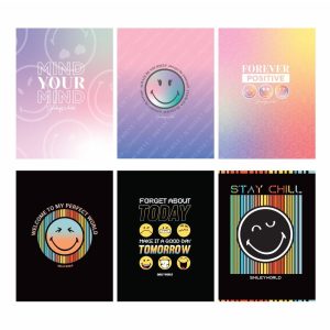 Zvezek A4 ČRTE STREET SMILEY