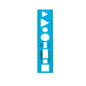 Ravnilo NOMA 1-20CM  MODRA