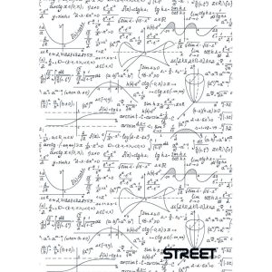 Beležka A6 STREET MATH ČRTE