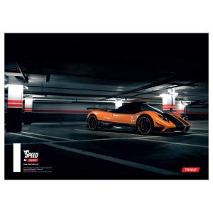 Zvezek A4 BREZ ČRT TARGET SPEED