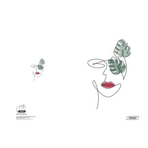 Zvezek A4 BREZ ČRT TARGET WHITE CHICH Zvezek A4 BREZ ČRT TARGET WHITE CHICH