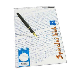 Blok A5 SPIRALA ČRTE MUFLON