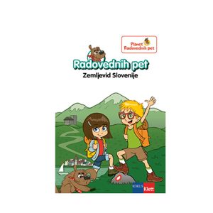 Zemljevid SLOVENIJE, RADOVEDNIH PET