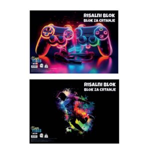 Blok RISALNI A3 20 LISTOV 140GR TARGET NEON