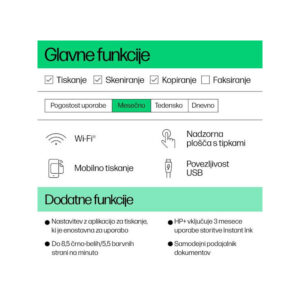 Tiskalnik HP DESKJET 4222E Tiskalnik HP DESKJET 4222E