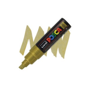 Marker POSCA UNI PC-8K ZLATA 8,00mm