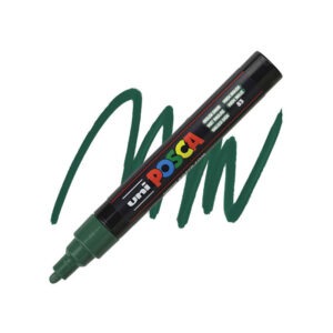 Marker POSCA UNI PC-5M VOJAŠKO ZELENA 1,8-2,5mm